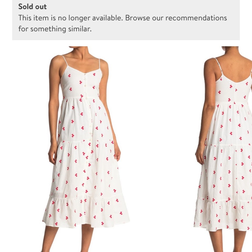 SPIRIT OF GRACE Arlaine Button Front Dress